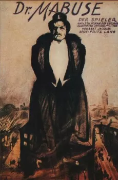 Affisch för filmen Dr Mabuse, der Spieler