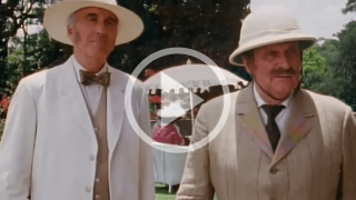 Bild från tv-filmen "Sherlock Holmes - Incident at Victoria Falls"