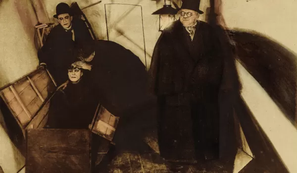 Bild från filmen Doktor Caligari