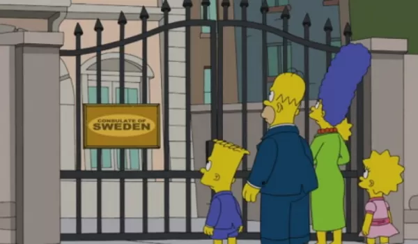 Bild från tv-serien Simpsons