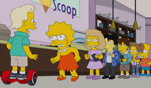 Bild från tv-serien Simpsons