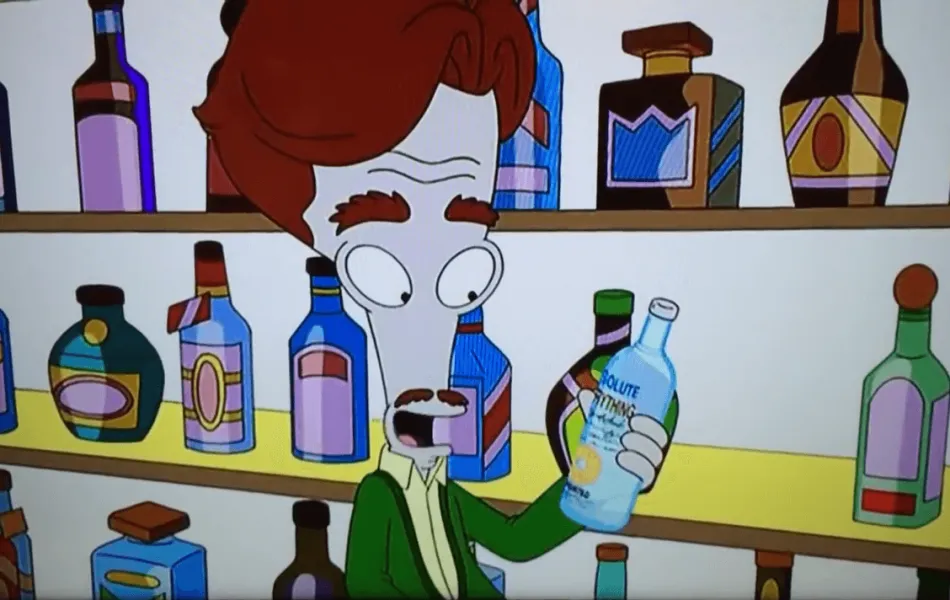 Bild från tv-serien American dad!