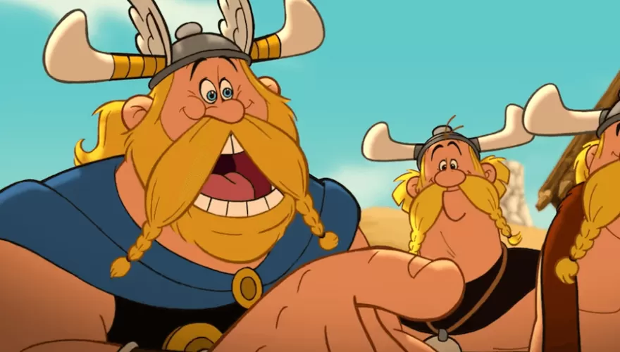 Bild från filmen Asterix och vikingarna