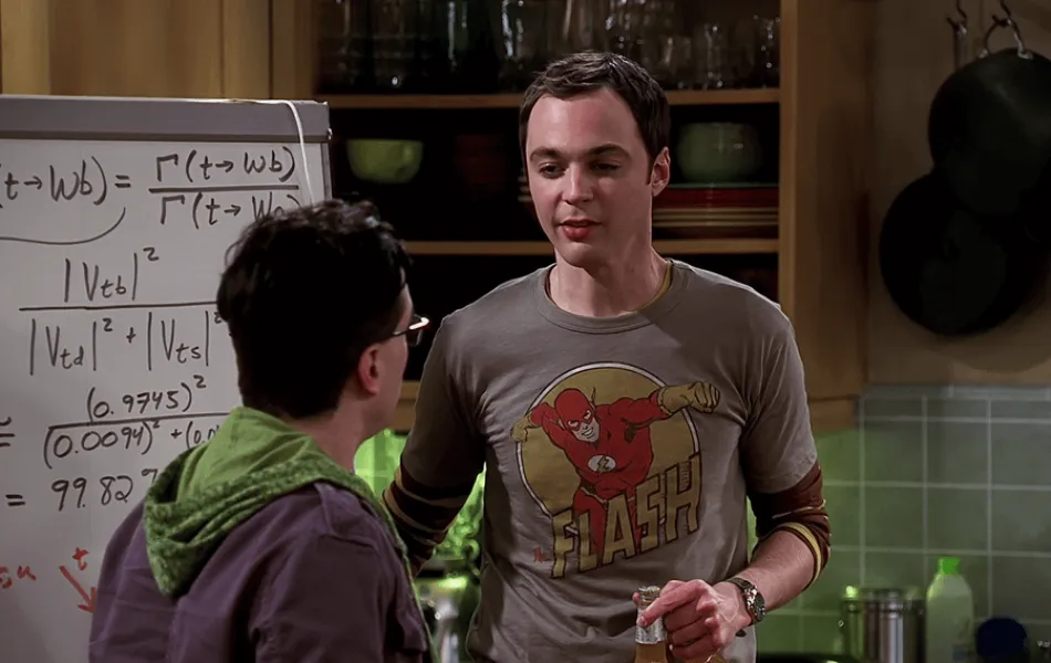 Bild från tv-serien The big bang theory