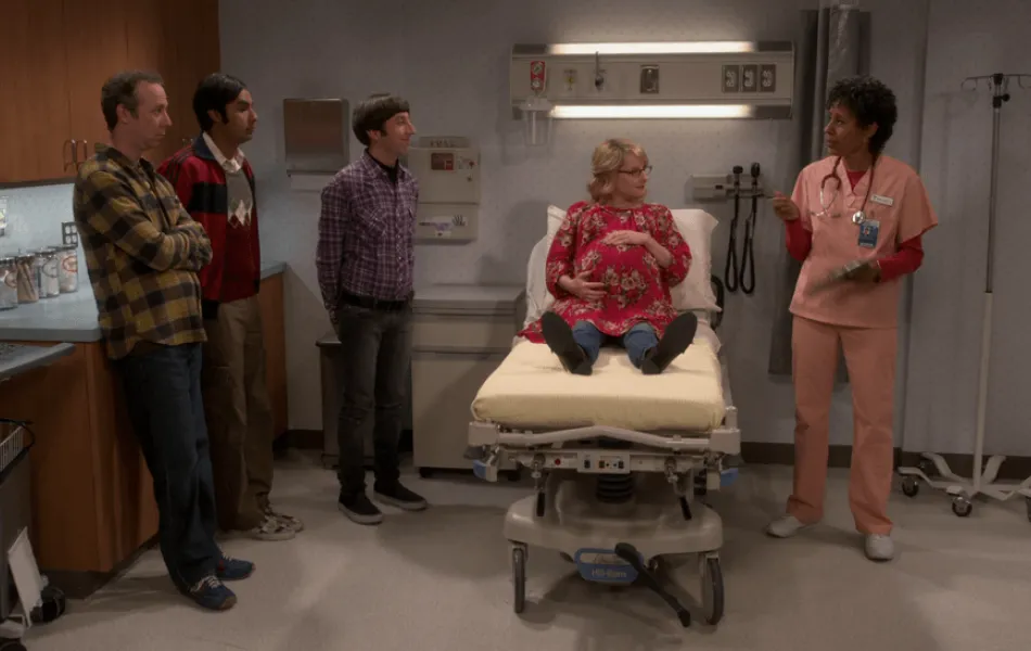 Bild från tv-serien "The big bang theory"