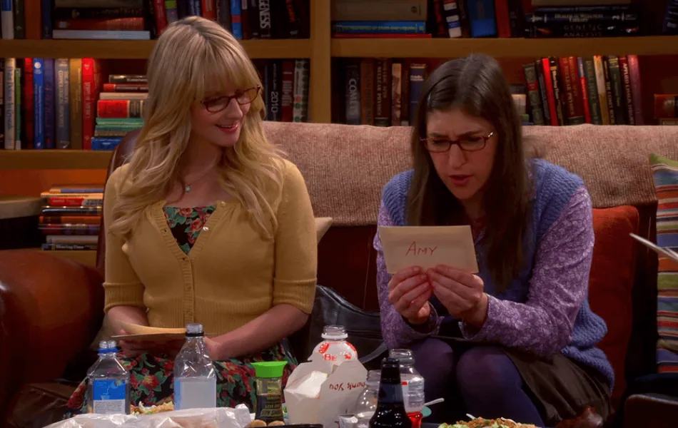 Bild från tv-serien "The big bang theory"