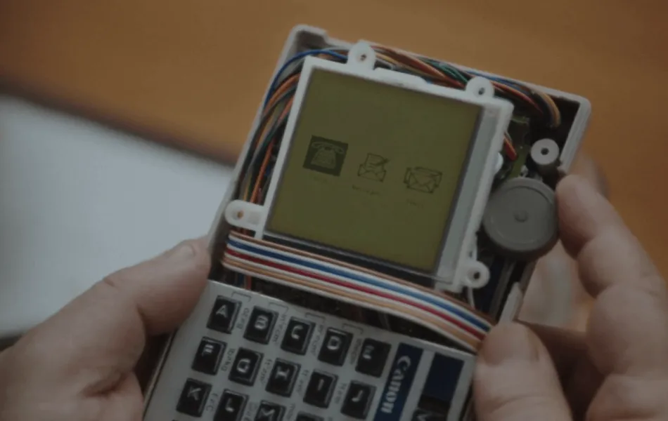 Bild från filmen "Blackberry"