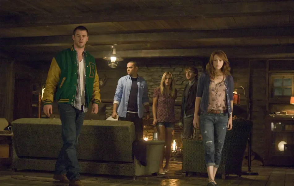 Bild från filmen The cabin in the woods