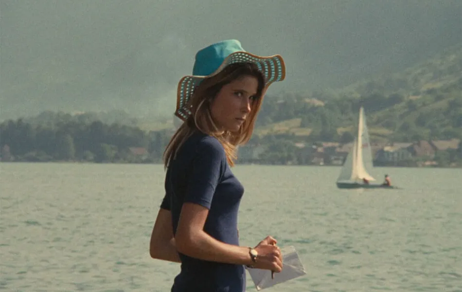 Bild från filmen "Claires knä"