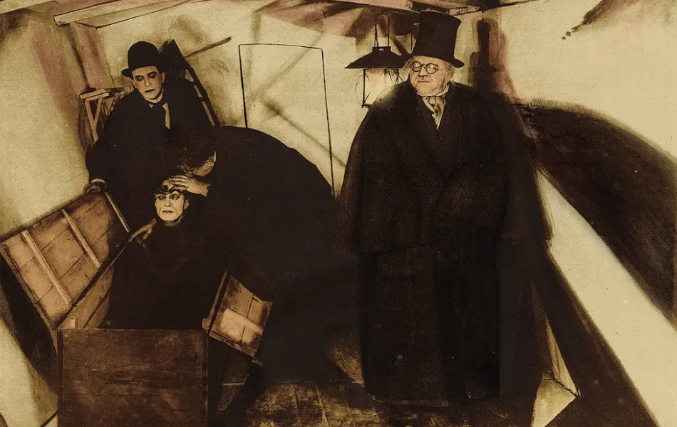 Bild från filmen Doktor Caligari