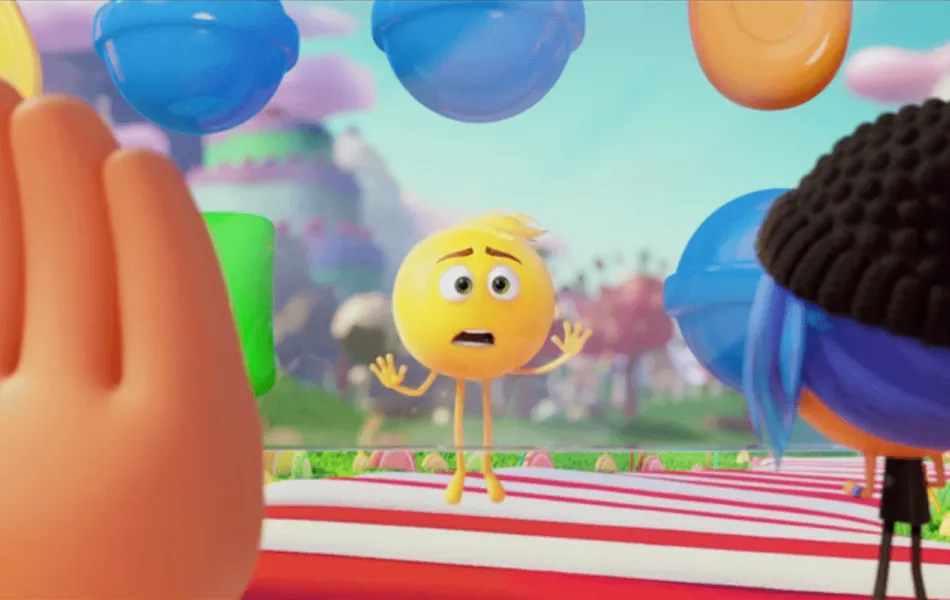 Bild från filmen The Emoji Movie