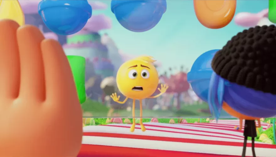 Bild från filmen The Emoji Movie