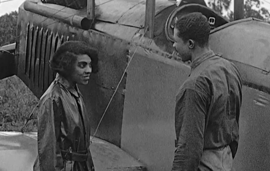 Foto från filmen "The flying ace"
