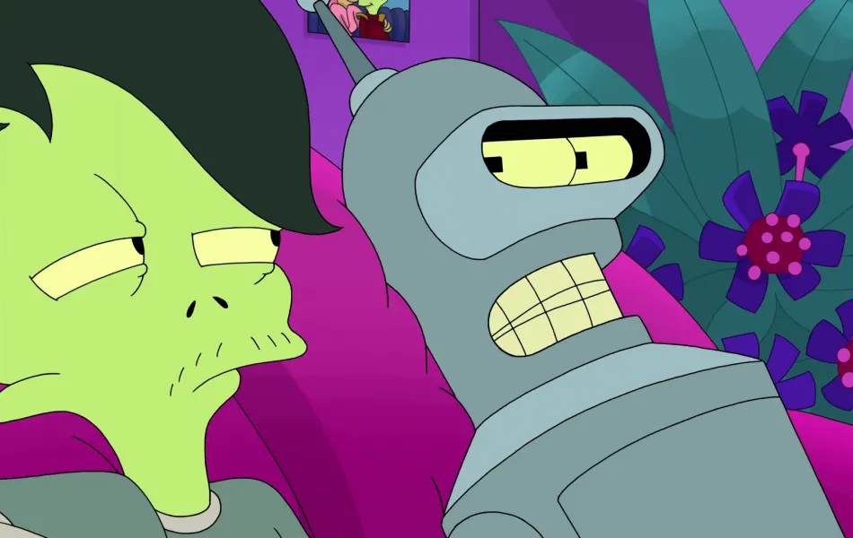 Bild från tv-serien "Futurama"