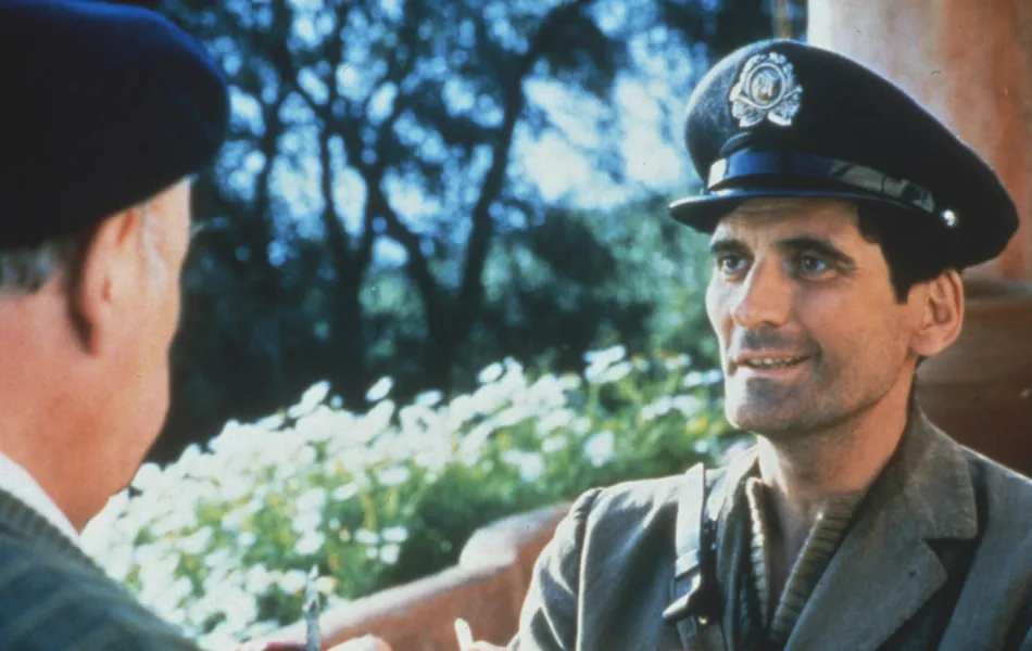 Bidl från filmen Il postino - Postiljonen