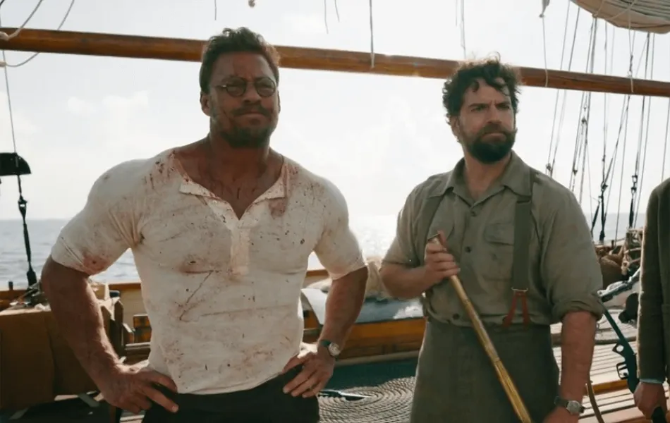 Bild från filmen "The ministry of ungentlemanly warfare"