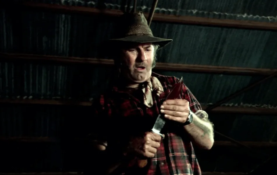 Bild från filmen Morden vid Wolf Creek