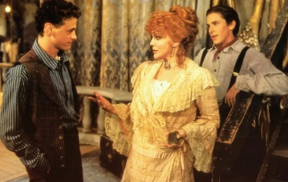 Bild från filmen The news boys