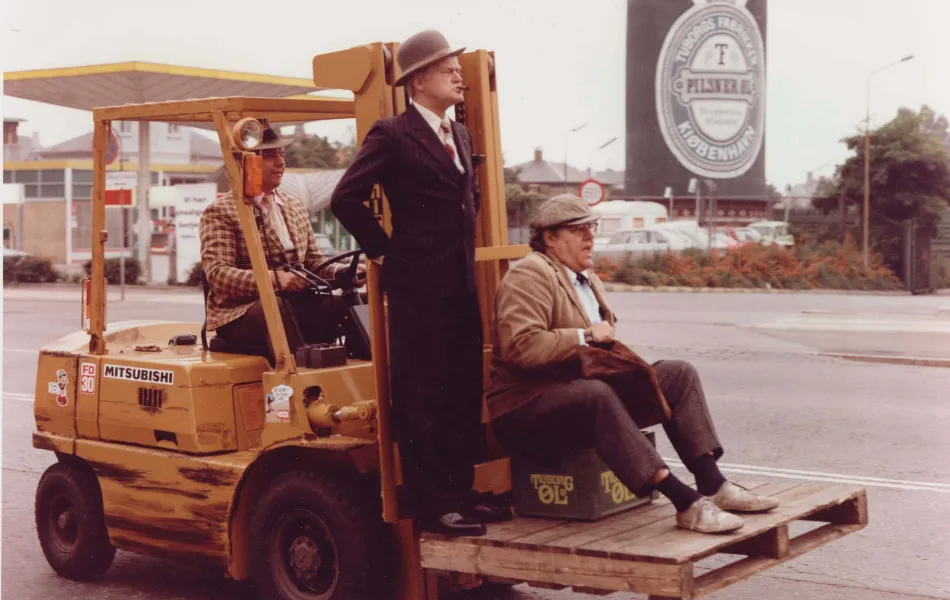 Bild från filmen Olsen-banden overgiver sig aldrig