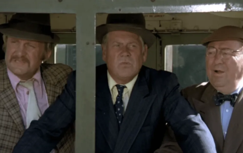 Bild från filmen Olsenbanden på guldjakt