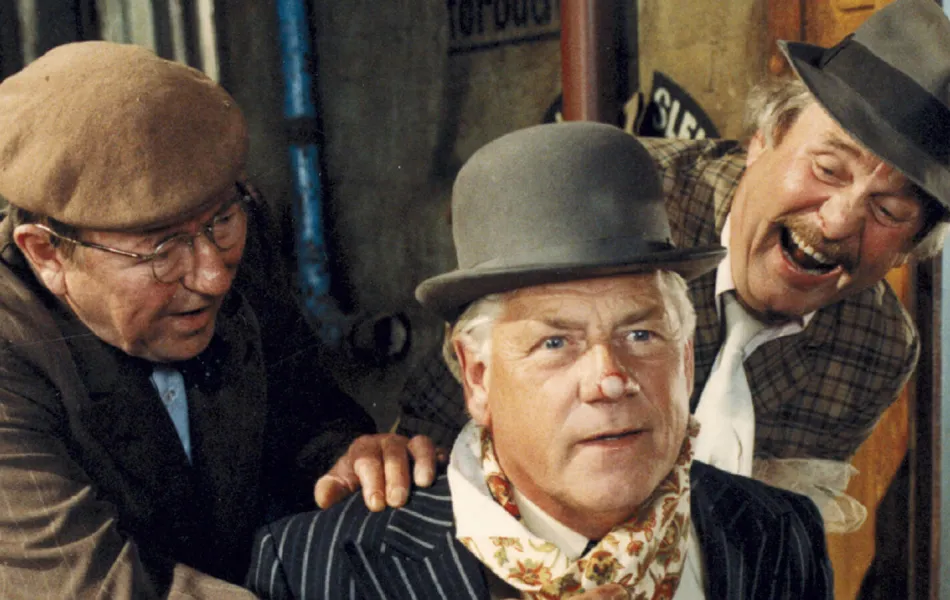 Bild från filmen Olsenbandens sista kupp