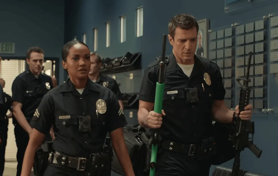 Bidl från tv-serien The rookie