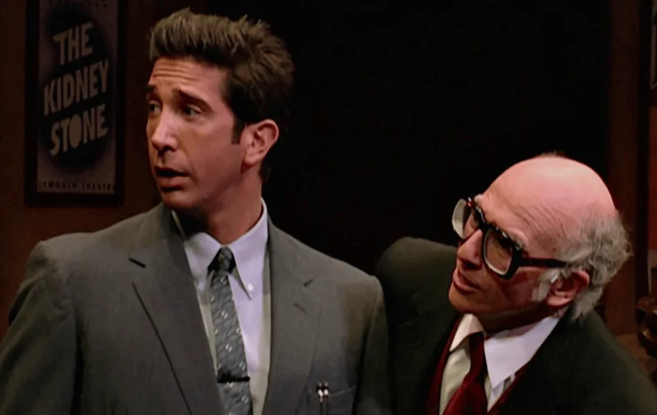 Bild från tv-serien Simma lugnt, Larry