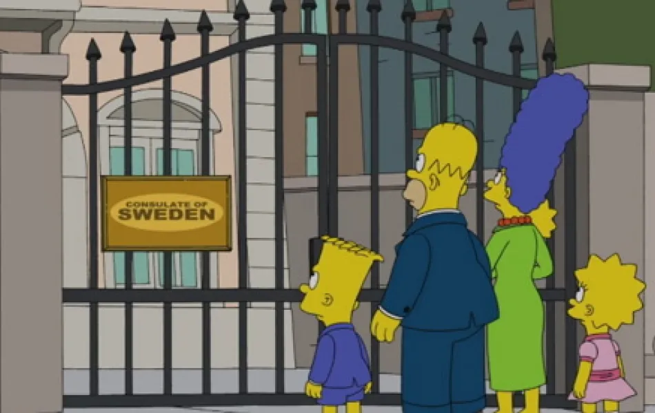 Bild från tv-serien Simpsons