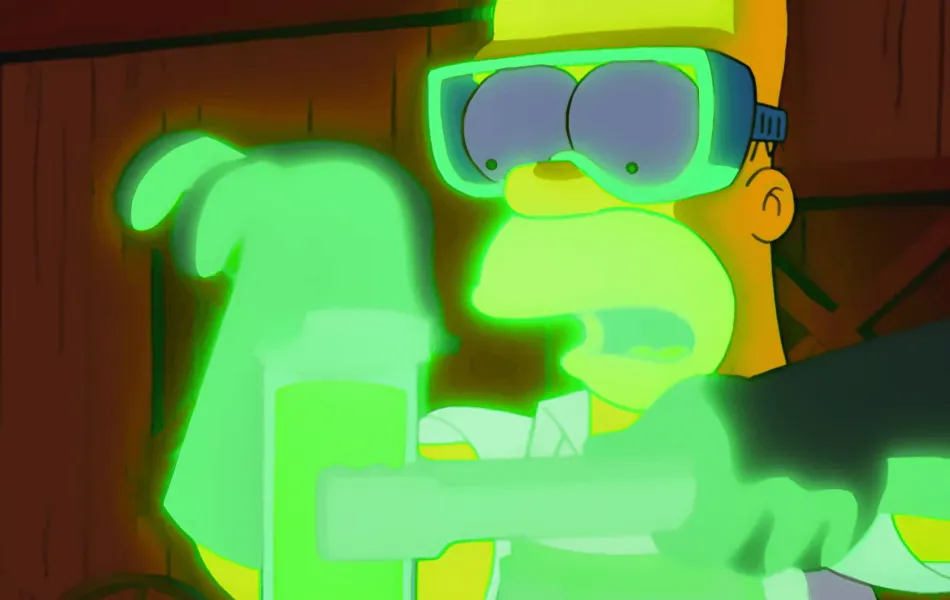 Bild från tv-serien Simpsons