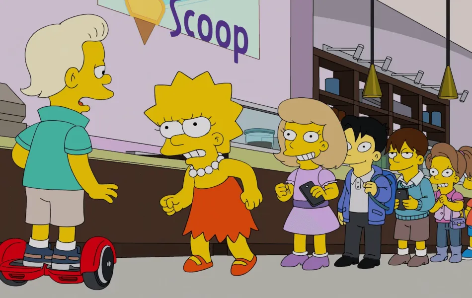 Bild från tv-serien Simpsons