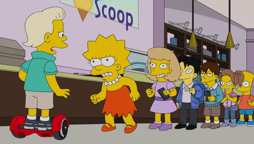Bild från tv-serien Simpsons