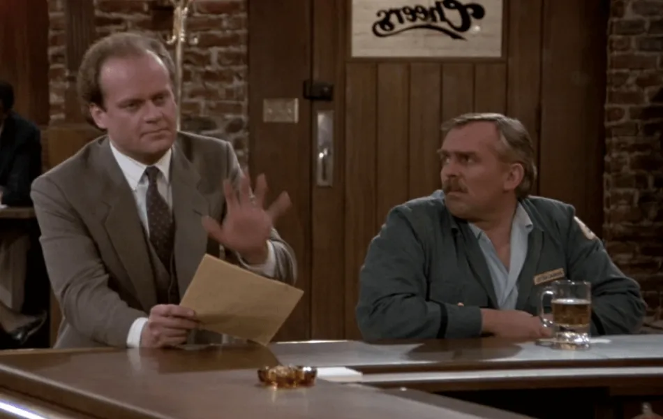 Bild från tv-serien Skål