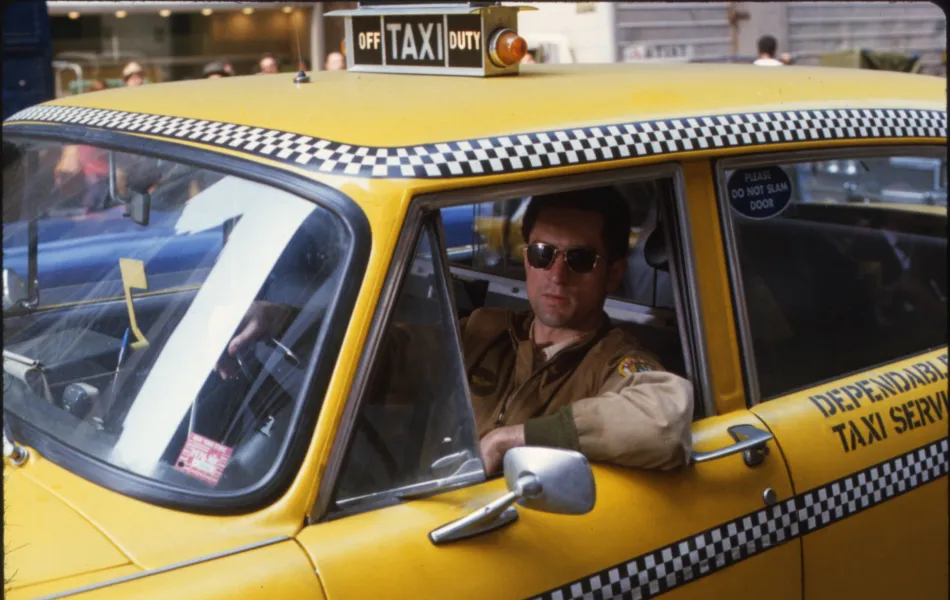 Bild från filmen Taxi driver