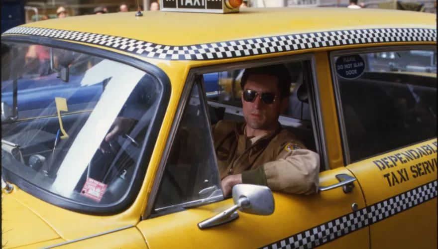 Bild från filmen Taxi driver