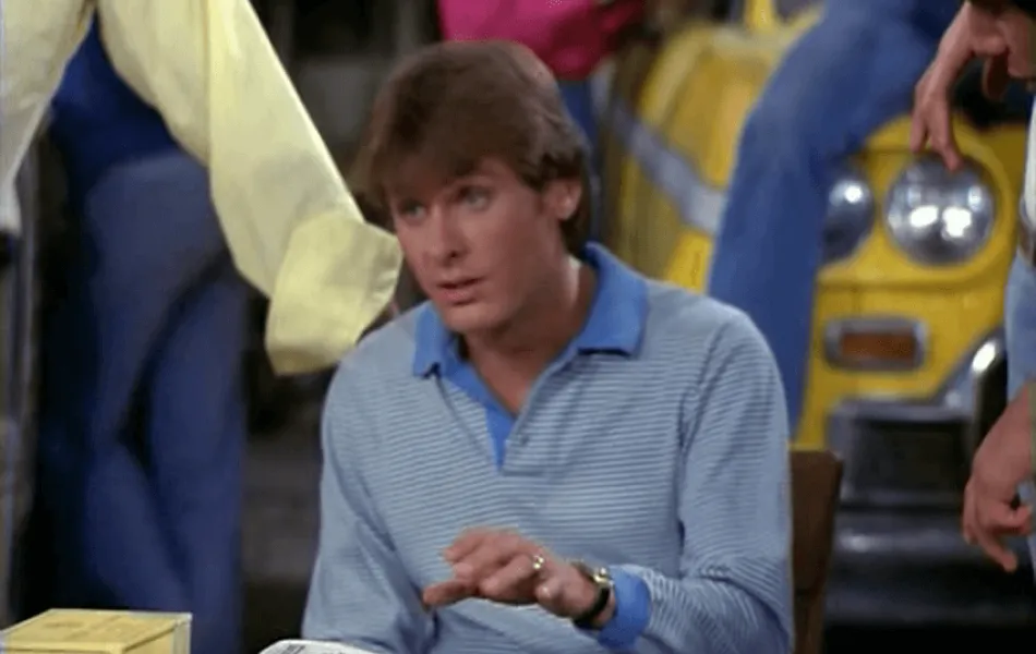 Bild från tv-serien Taxi