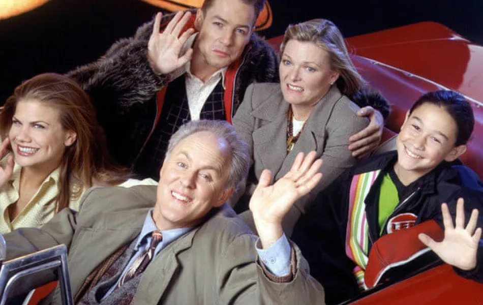 Bild från tv-serien Tredje klotet från solen