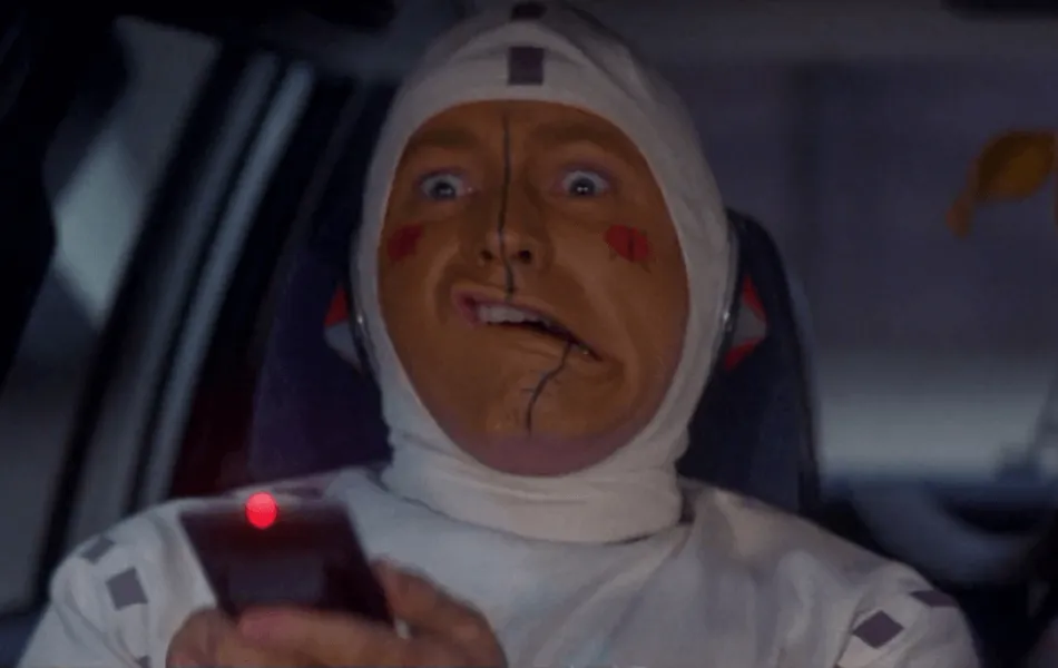 Bild från filmen "TV-terror"