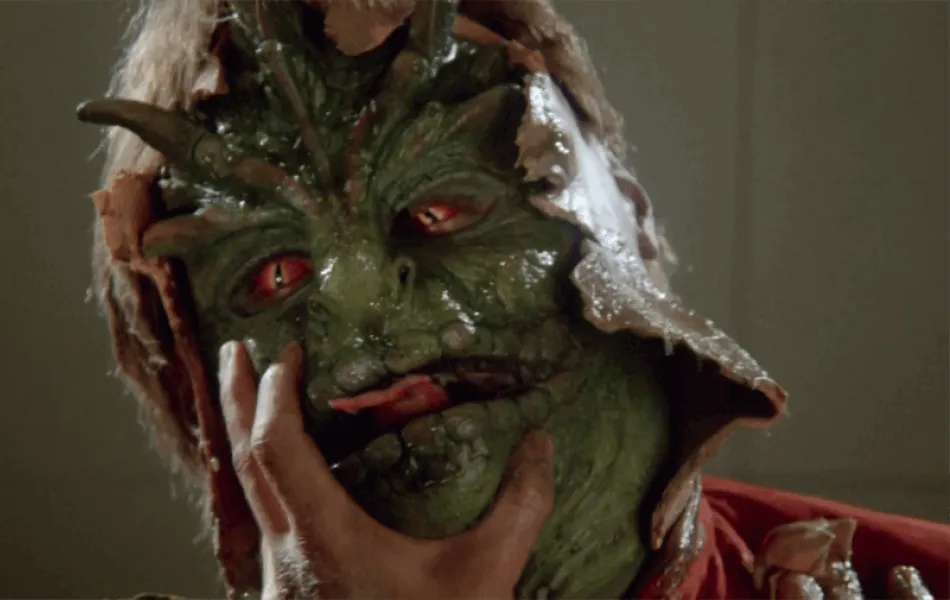 Affisch för tv-serien V - Invasion från rymden