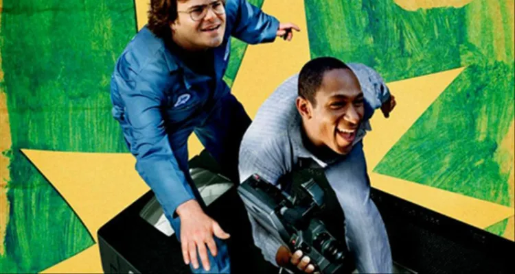 Bild från DVD-omslaget till filmen Be Kind, Rewind