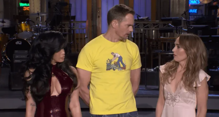 Alexander Skarsgård, Cardi B och Chloe Fineman