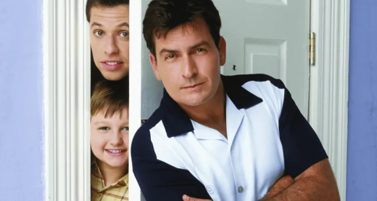 Bild från tv-serien 2 1/2 män