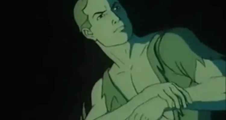 Bild från TV-filmen "Flash Gordon: The greatest adventure of all time"