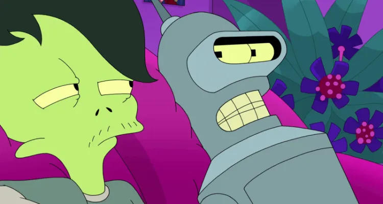 Bild från tv-serien "Futurama"