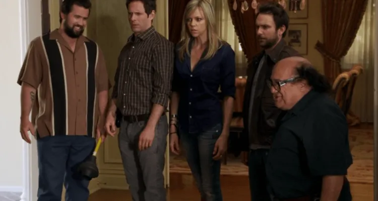 Bild från tv-serien "It's always sunny in Philadelphia"