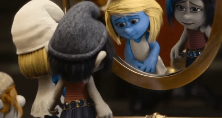 Bild från filmen "Smurfarna 2"