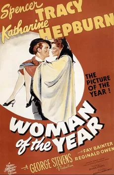 Affisch för filmen Årets kvinna