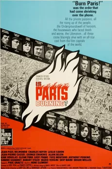 Affisch för filmen Brinner Paris?