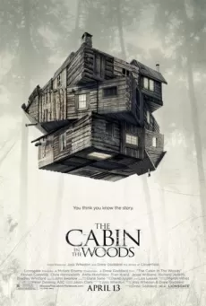 Affisch för filmen The cabin in the woods