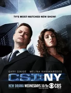 Affisch för tv-serien CSI NY