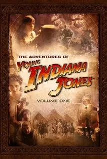 Affisch för tv-serien Indiana Jones äventyr